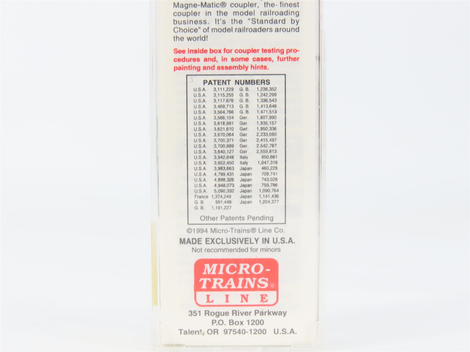 N Scale Micro-Trains MTL 50160 MP Missouri Pacific 34' Wood-Sheathed Caboose RTR