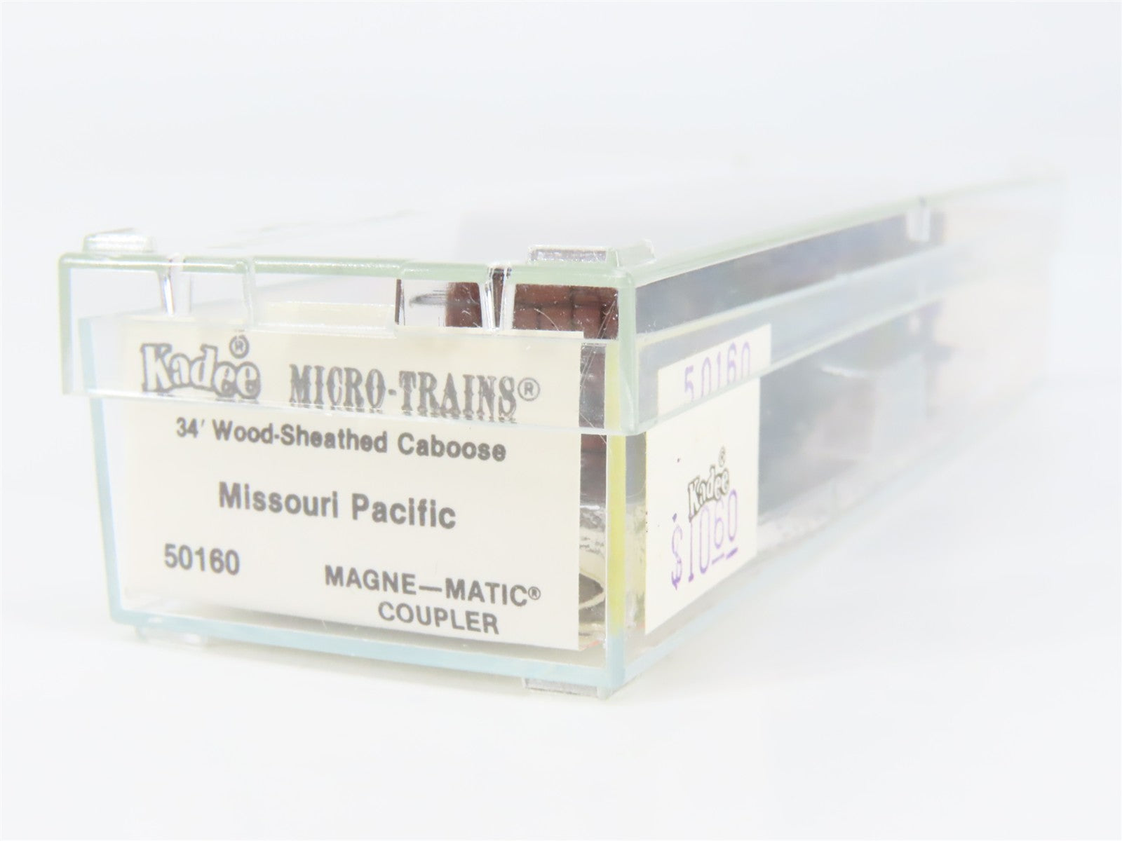 N Scale Micro-Trains MTL 50160 MP Missouri Pacific 34' Wood-Sheathed Caboose RTR