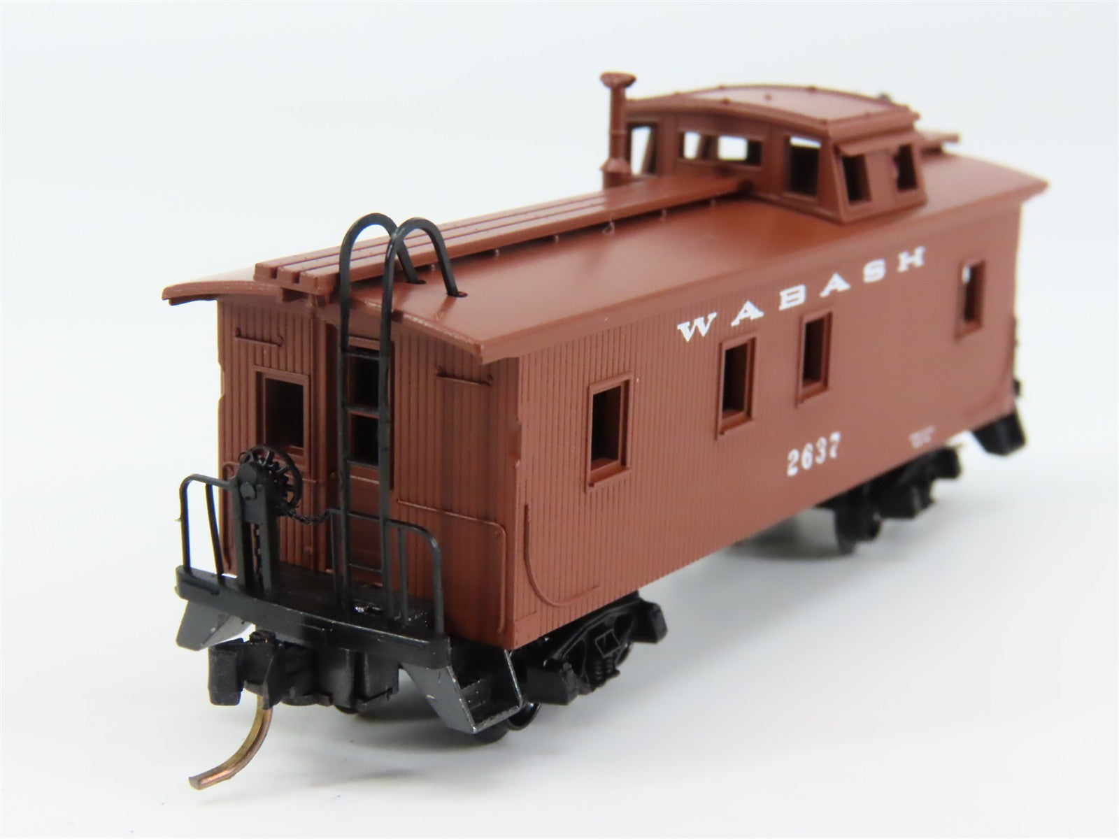 N Scale Micro-Trains MTL 50150 Wabash 34' Wood-Sheathed Caboose 2637 RTR