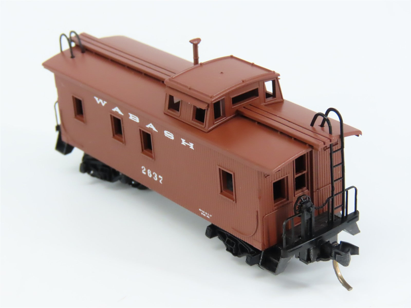 N Scale Micro-Trains MTL 50150 Wabash 34' Wood-Sheathed Caboose 2637 RTR