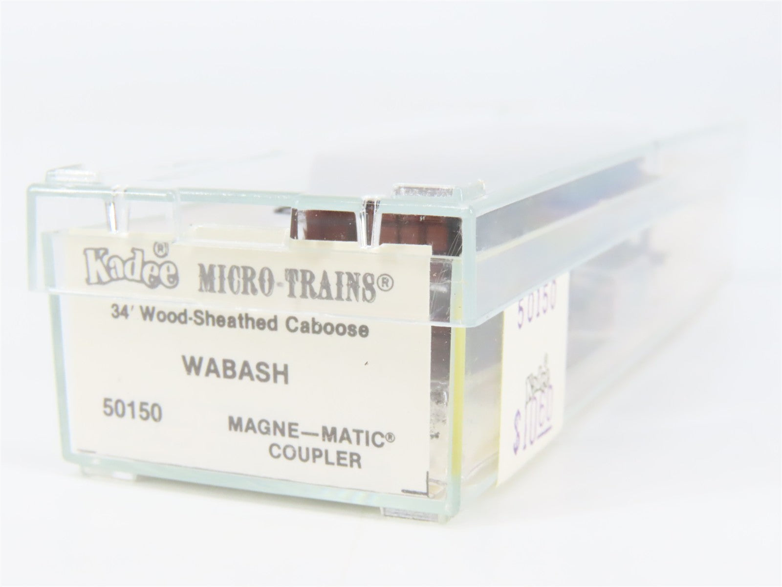 N Scale Micro-Trains MTL 50150 Wabash 34' Wood-Sheathed Caboose 2637 RTR