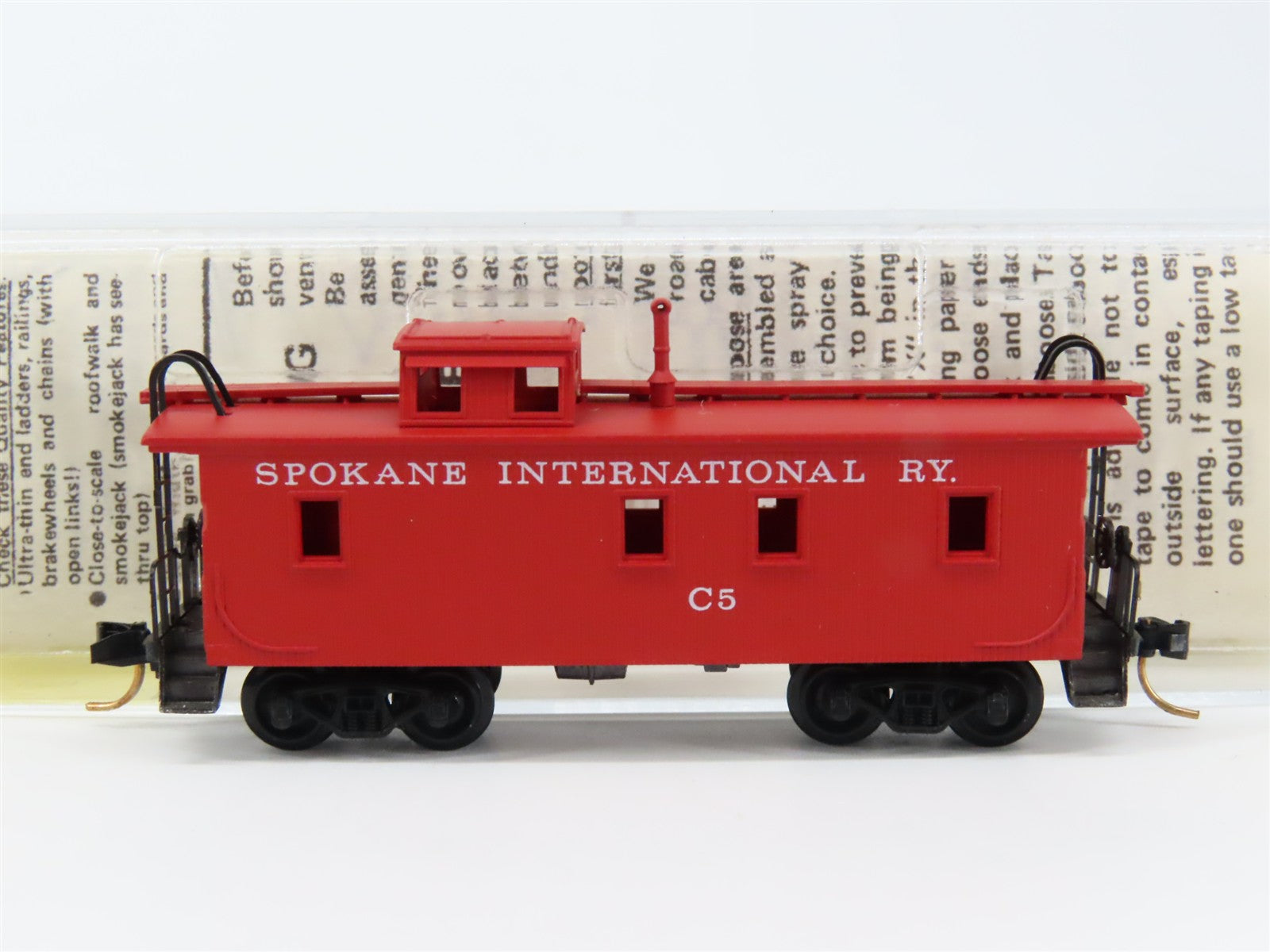 N Scale Micro-Trains MTL 50130 Spokane International 34' Caboose C5 RTR