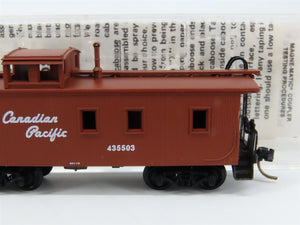 N Scale Micro-Trains MTL 51010 Canadian Pacific 34' Wood-Sheathed Caboose RTR