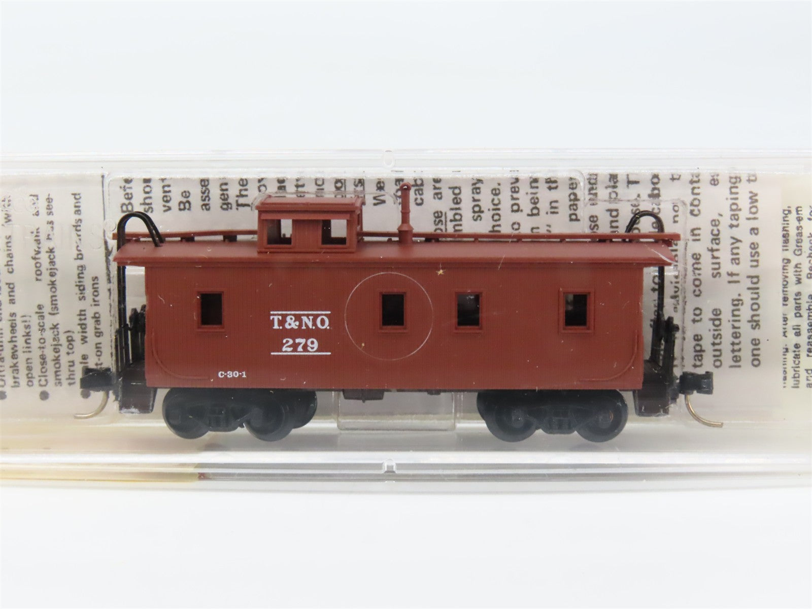 N Scale Micro-Trains MTL 50210 Texas & New Orleans 34' Wood Sheathed Caboose RTR