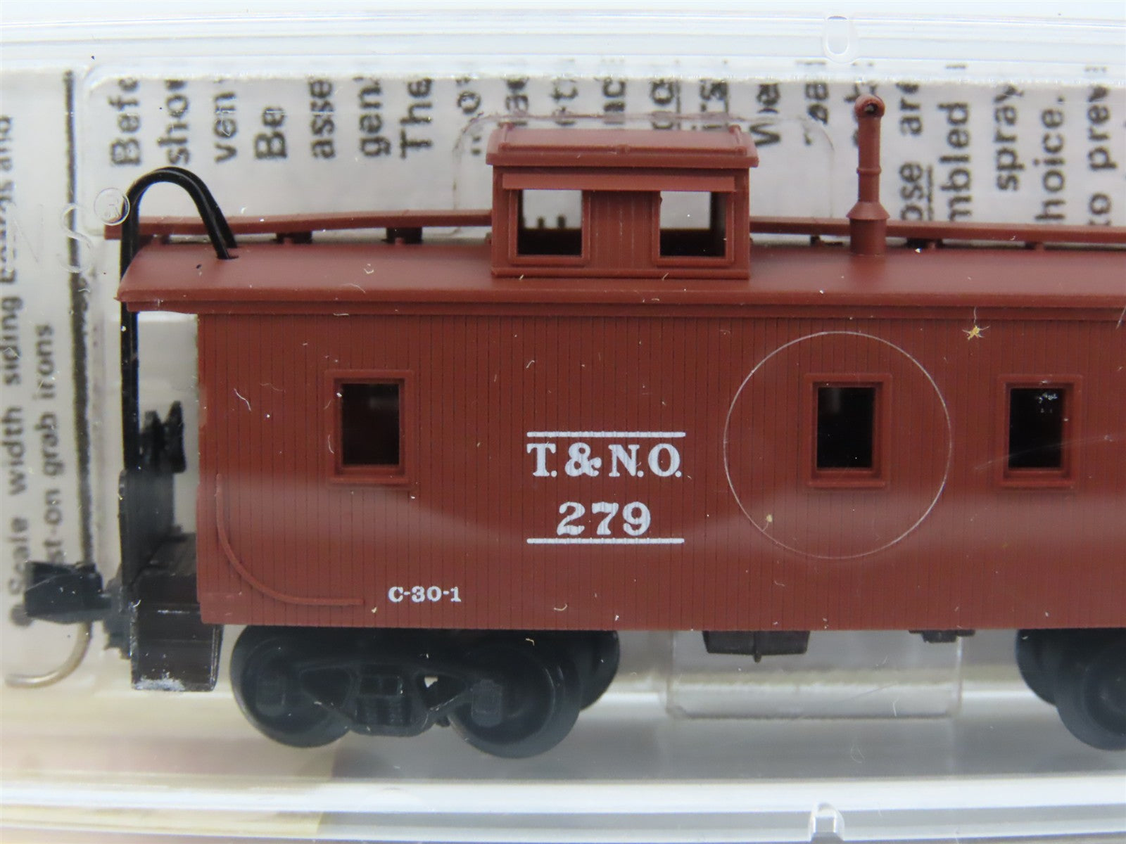 N Scale Micro-Trains MTL 50210 Texas & New Orleans 34' Wood Sheathed Caboose RTR