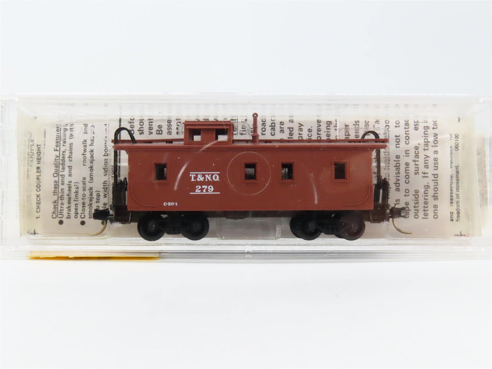N Scale Micro-Trains MTL 50210 Texas & New Orleans 34' Wood-Sheathed Caboose RTR