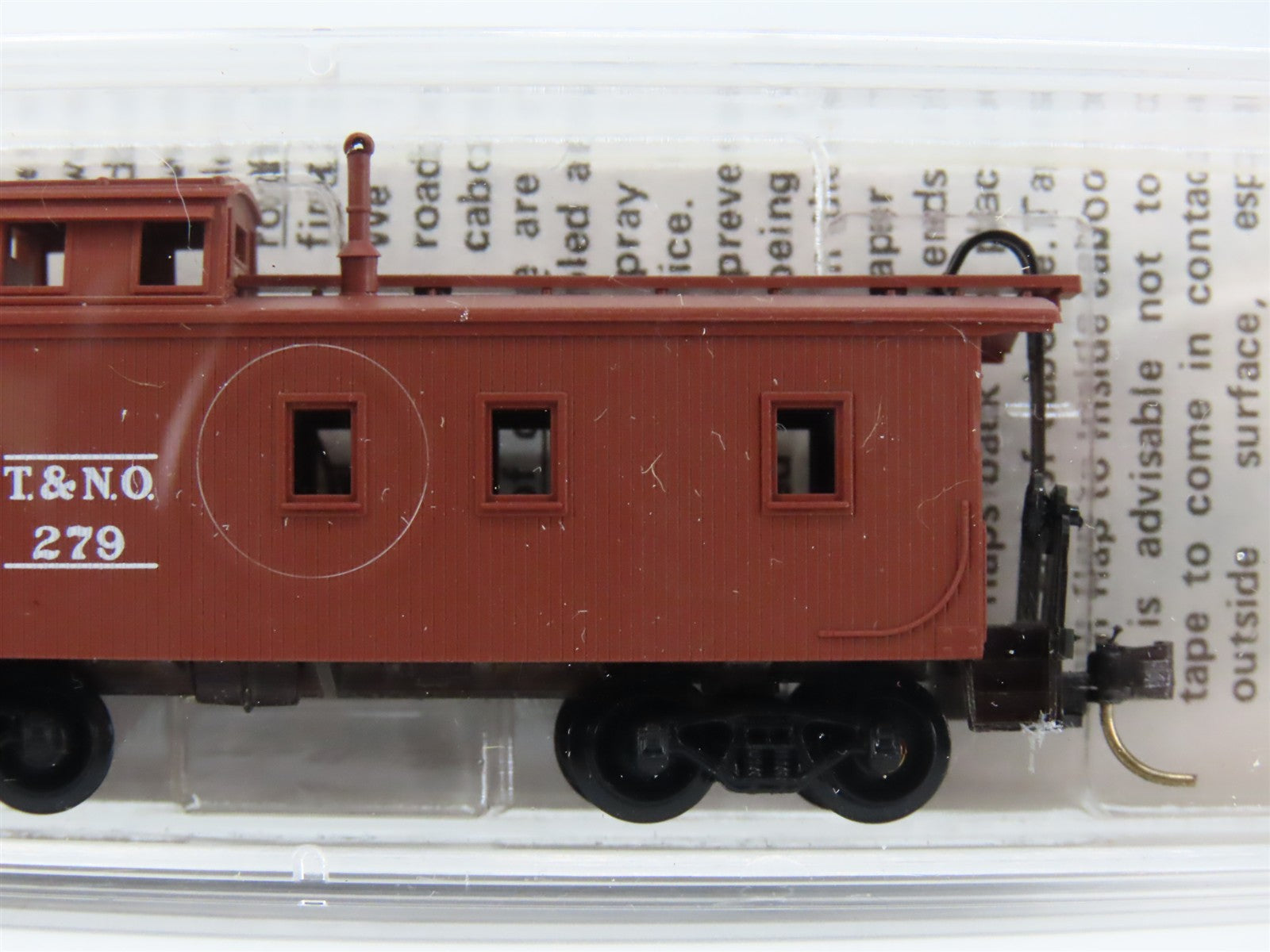 N Scale Micro-Trains MTL 50210 Texas & New Orleans 34' Wood-Sheathed Caboose RTR