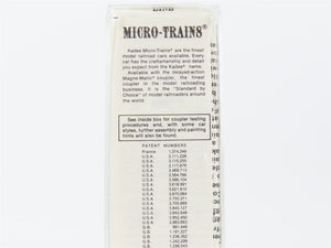 N Scale Micro-Trains MTL 50200 CNW Chicago & North Western 34' Caboose 10410 RTR