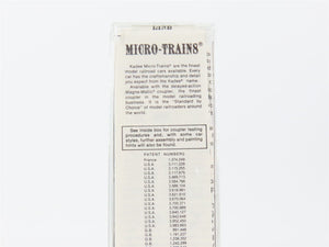 N Scale Micro-Trains MTL 50200 CNW Chicago & North Western 34' Caboose 10410 RTR
