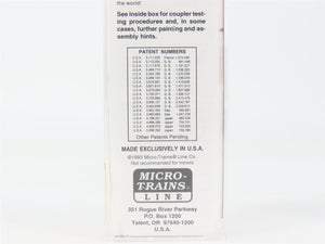 N Scale Micro-Trains MTL 50190 C&O Chesapeake & Ohio 34' Caboose 90061 RTR