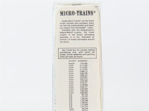 N Scale Micro-Trains MTL 50190 Chesapeake & Ohio 34' Wood-Sheathed Caboose RTR