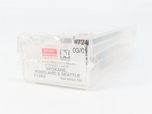 N Scale Micro-Trains MTL 51060 Spokane, Portland & Seattle 34' Caboose RTR