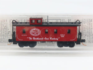 N Scale Micro-Trains MTL 51060 Spokane, Portland & Seattle 34' Caboose RTR