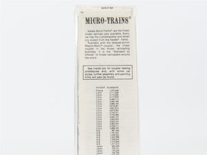 N Scale Micro-Trains MTL 51060 Spokane, Portland & Seattle 34' Caboose RTR