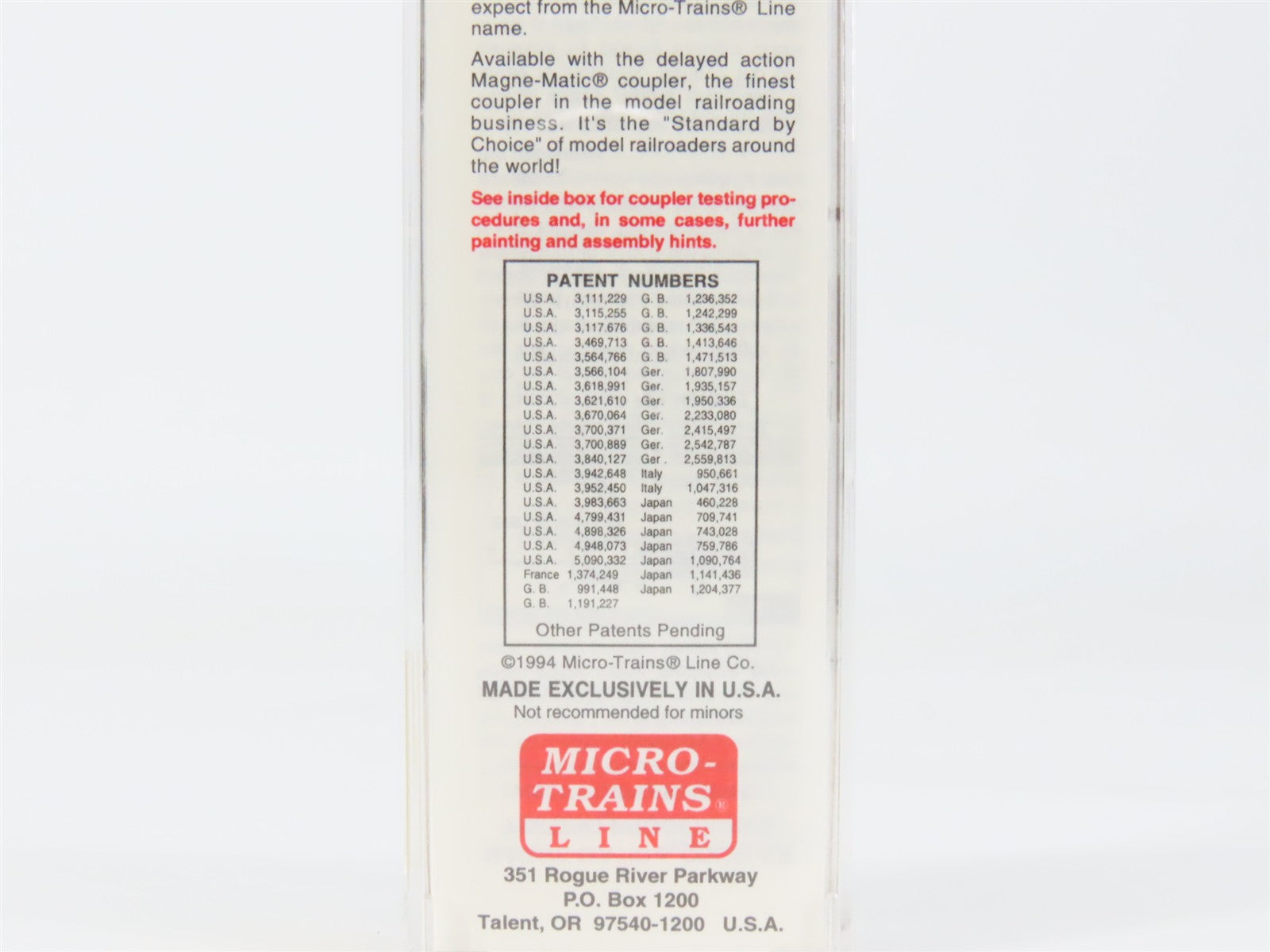 N Scale Micro-Trains MTL 51050 NP Northern Pacific 34' Wood Sheathed Caboose RTR