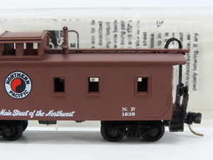N Scale Micro-Trains MTL 51050 NP Northern Pacific 34' Wood Sheathed Caboose RTR