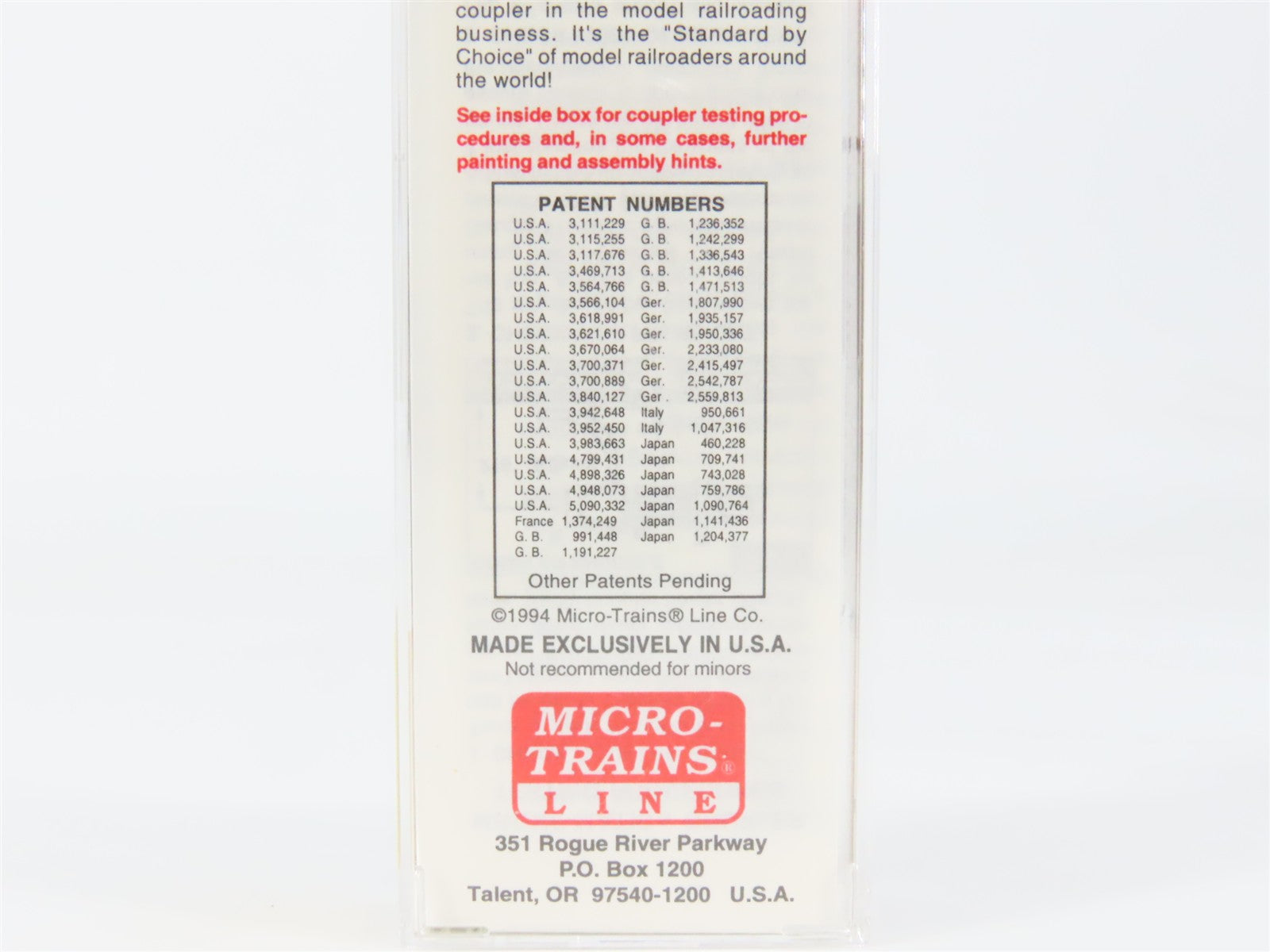 N Scale Micro-Trains MTL 51050 NP Northern Pacific 34' Wood Sheathed Caboose RTR