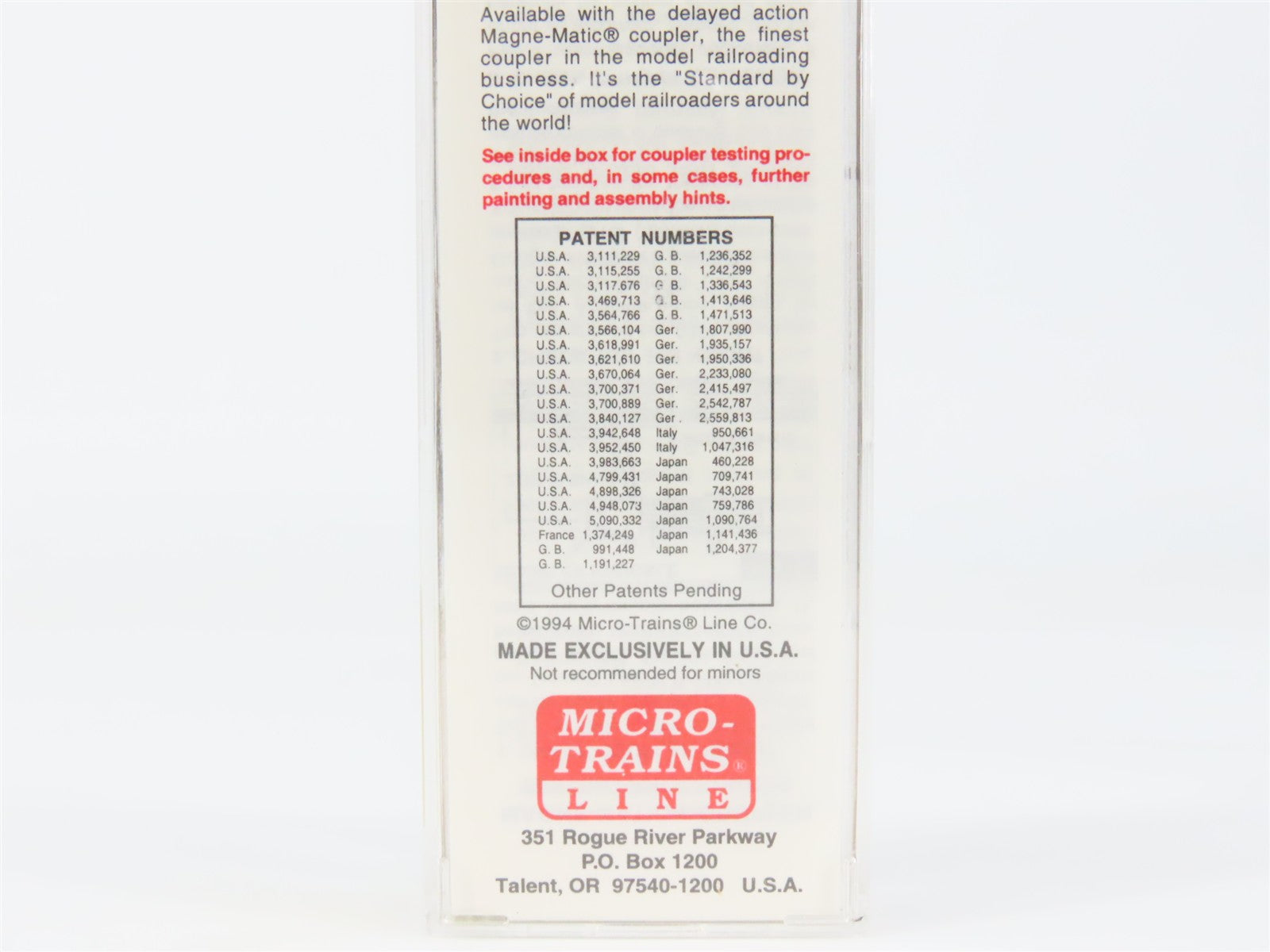 N Scale Micro-Trains MTL 51050 NP Northern Pacific 34' Caboose 1638 RTR