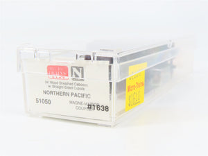 N Scale Micro-Trains MTL 51050 NP Northern Pacific 34' Caboose 1638 RTR