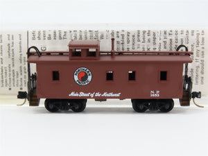 N Scale Micro-Trains MTL 51050 NP Northern Pacific 34' Wood-Sheathed Caboose RTR