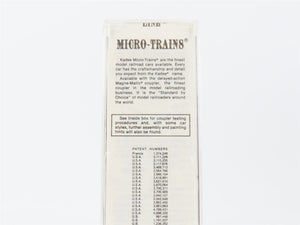 N Scale Micro-Trains MTL 51050 NP Northern Pacific 34' Wood-Sheathed Caboose RTR