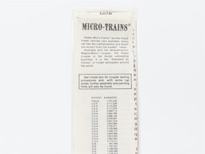 N Scale Micro-Trains MTL 51030 Seaboard 34' Wood-Sheathed Caboose 5216 RTR