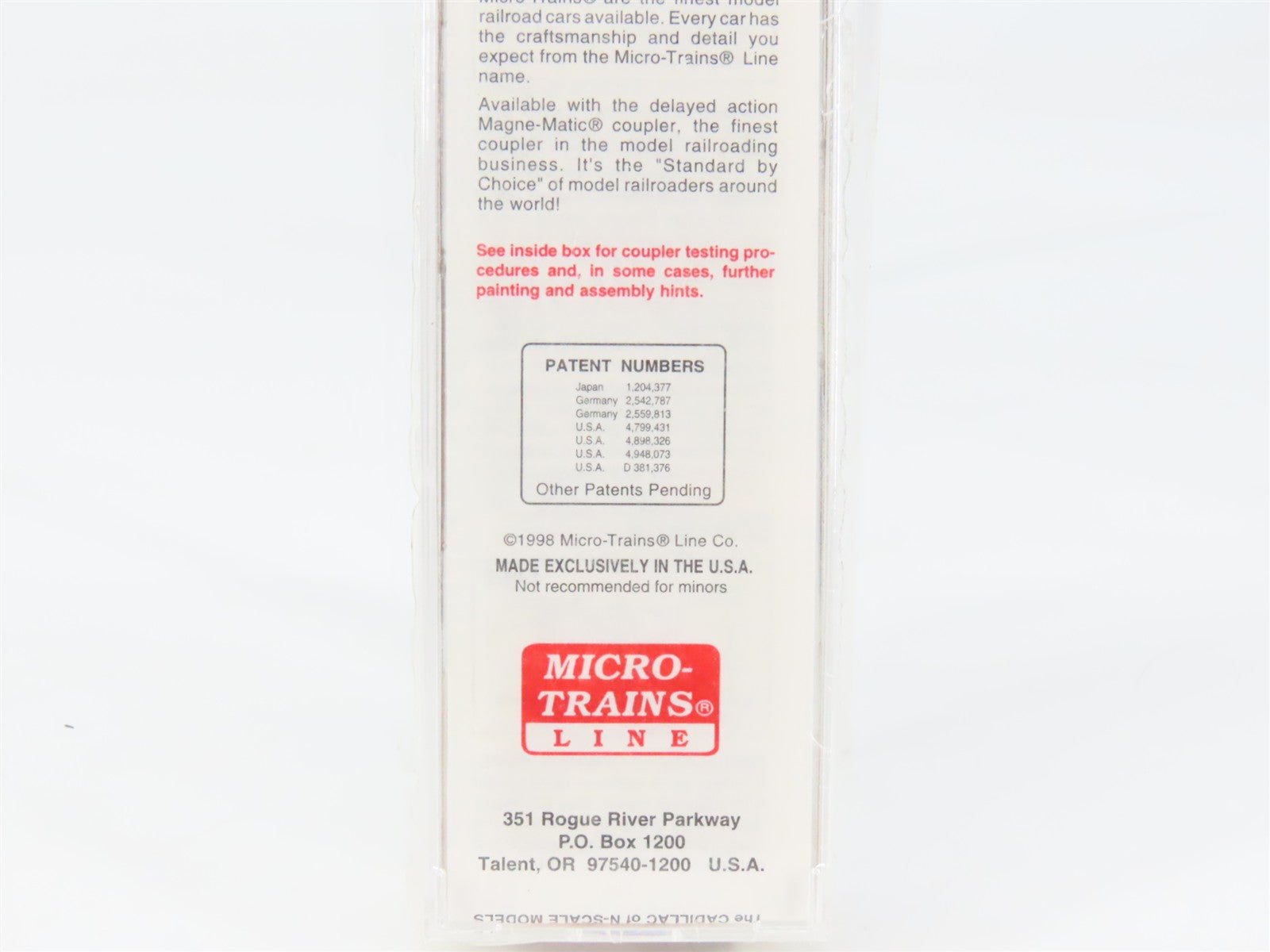N Scale Micro-Trains MTL 51010 Canadian Pacific 34' Wood Sheathed Caboose RTR