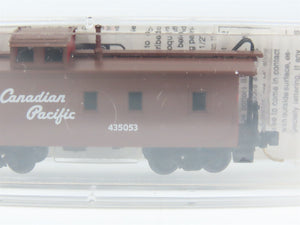 N Scale Micro-Trains MTL 51010 Canadian Pacific 34' Caboose 435053 RTR