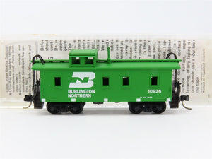 N Scale Micro-Trains MTL 51090 Burlington Northern 34' Wood-Sheathed Caboose RTR