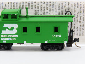 N Scale Micro-Trains MTL 51090 Burlington Northern 34' Wood-Sheathed Caboose RTR