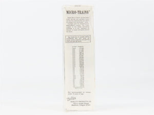 N Scale Micro-Trains MTL 51090 Burlington Northern 34' Wood-Sheathed Caboose RTR