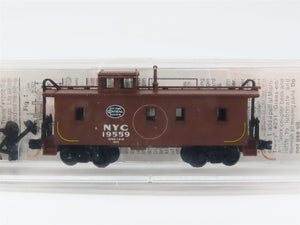 N Scale Micro-Trains MTL 51080 New York Central 34' Wood-Sheathed Caboose RTR