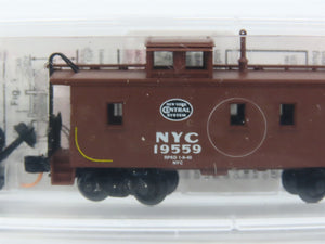 N Scale Micro-Trains MTL 51080 New York Central 34' Wood-Sheathed Caboose RTR
