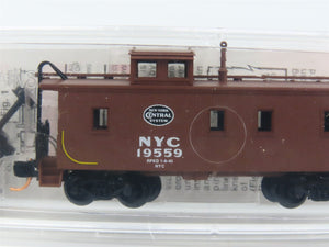 N Scale Micro-Trains MTL 51080 New York Central 34' Wood-Sheathed Caboose RTR