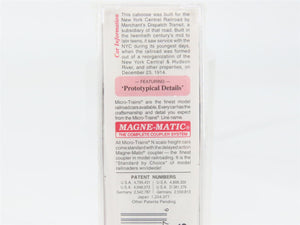 N Scale Micro-Trains MTL 51080 New York Central 34' Wood-Sheathed Caboose RTR