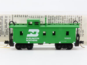 N Scale Micro-Trains MTL 51090 Burlington Northern 34' Wood-Sheathed Caboose RTR