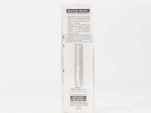 N Scale Micro-Trains MTL 51090 Burlington Northern 34' Wood-Sheathed Caboose RTR