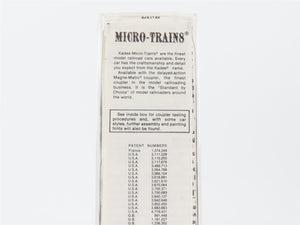 N Scale Micro-Trains MTL 51080 New York Central 34' Wood-Sheathed Caboose RTR