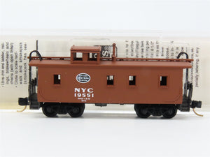 N Scale Micro-Trains MTL 51080 New York Central 34' Wood Sheathed Caboose RTR