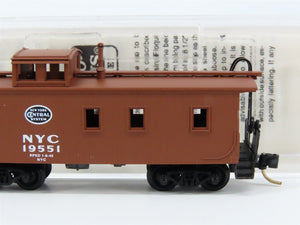 N Scale Micro-Trains MTL 51080 New York Central 34' Wood Sheathed Caboose RTR