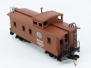 N Scale Micro-Trains MTL 51080 New York Central 34' Wood-Sheathed Caboose RTR
