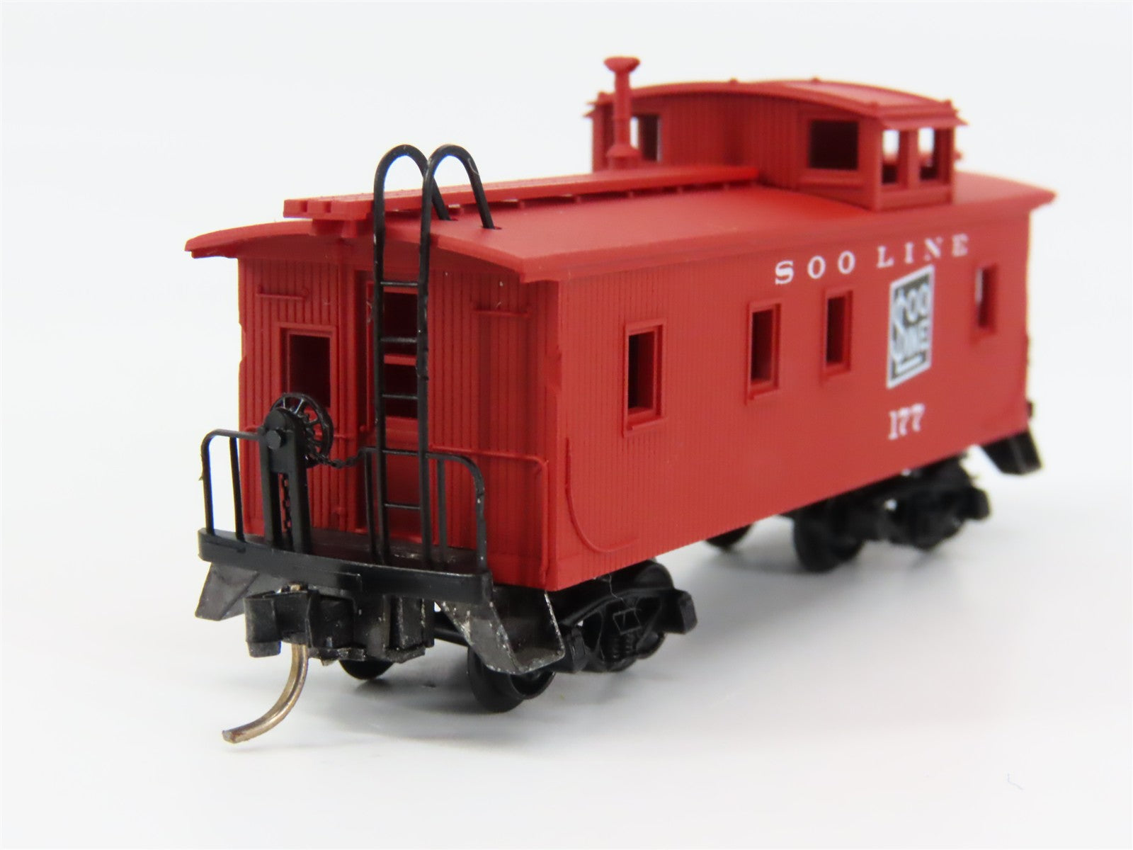 N Scale Micro-Trains MTL 51070 Soo Line 34' Wood-Sheathed Caboose 177 RTR
