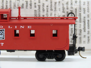 N Scale Micro-Trains MTL 51070 Soo Line 34' Wood-Sheathed Caboose 177 RTR