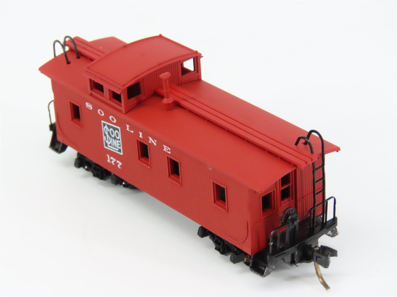 N Scale Micro-Trains MTL 51070 Soo Line 34' Wood-Sheathed Caboose 177 RTR