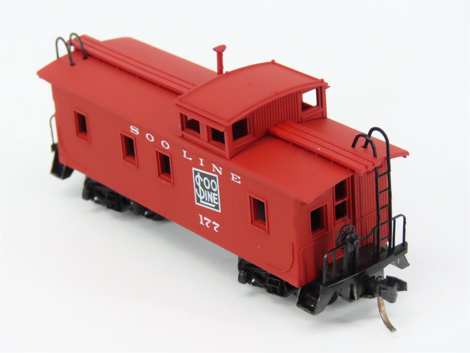 N Scale Micro-Trains MTL 51070 Soo Line 34' Wood-Sheathed Caboose 177 RTR