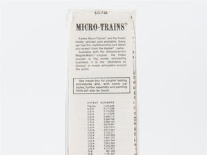 N Scale Micro-Trains MTL 51070 Soo Line 34' Wood-Sheathed Caboose 177 RTR