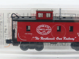 N Scale Micro-Trains MTL 51060 SP&S Spokane, Portland & Seattle Caboose 724 RTR