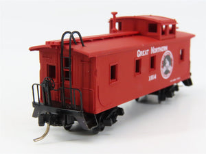 N Scale Micro-Trains MTL 51110 Great Northern 34' Wood-Sheathed Caboose X614 RTR