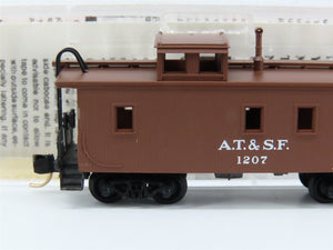 N Scale Micro-Trains MTL 51100 ATSF Santa Fe 34' Caboose 1207 RTR