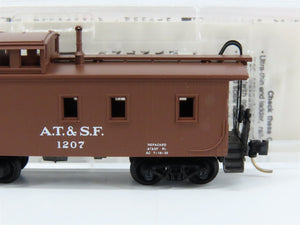 N Scale Micro-Trains MTL 51100 ATSF Santa Fe 34' Caboose 1207 RTR